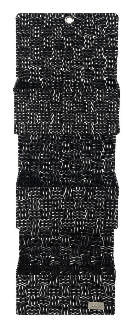 POCOline Korb Wandkorb schwarz/weiß - weiß/schwarz (25,00/75,00/15,00cm) - POCOline