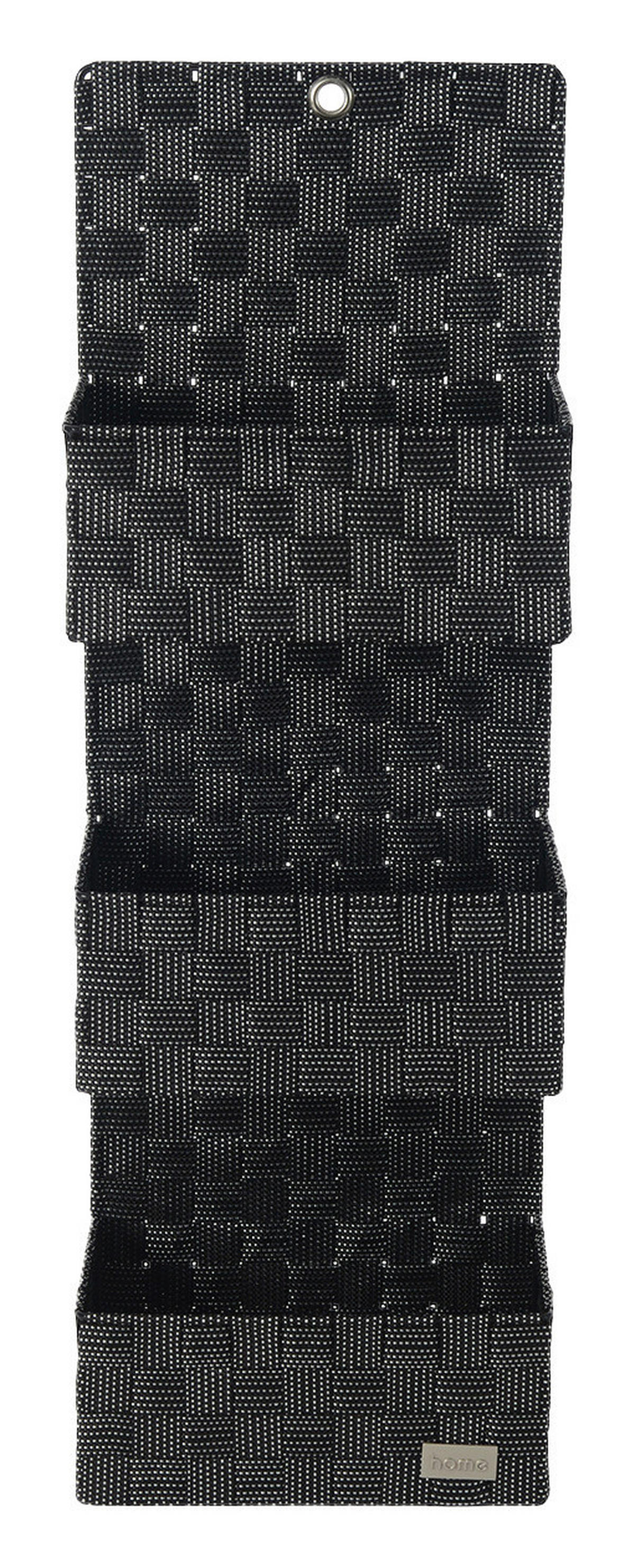 POCOline Korb Wandkorb schwarz/weiß - weiß/schwarz (25,00/75,00/15,00cm) - POCOline