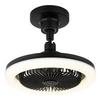 GLOBO Deckenventilator Opal mattschwarz H/D: ca. 21,7x25,8 cm max. 20 W LIDEA - Opal/mattschwarz (25,80/21,70cm) - GLOBO