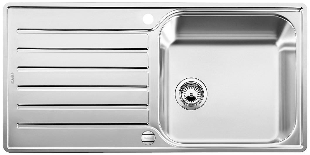 BLANCO Einbauspüle Lantos XL 6S-IF Edelstahl B/H/T: ca. 86x16x50 cm Lantos XL 6S-IF - (86,00/16,00/50,00cm) - BLANCO