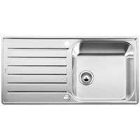 BLANCO Einbauspüle Lantos XL 6S-IF Edelstahl B/H/T: ca. 86x16x50 cm Lantos XL 6S-IF - (86,00/16,00/50,00cm) - BLANCO