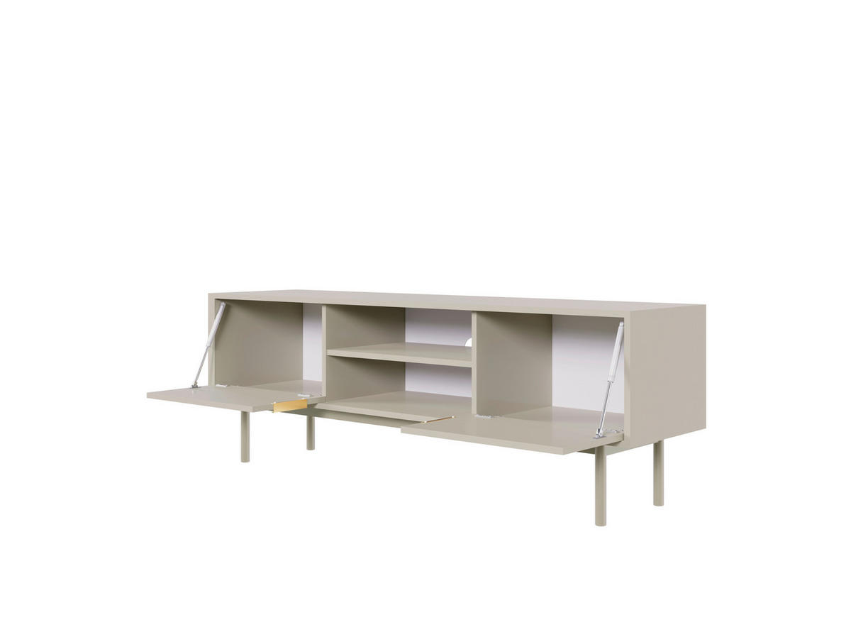 TV-Lowboard VIVA Cashmere B/H/T: ca. 154x53,5x39 cm VIVA - Cashmere (154,00/53,50/39,00cm) - WIPMEB
