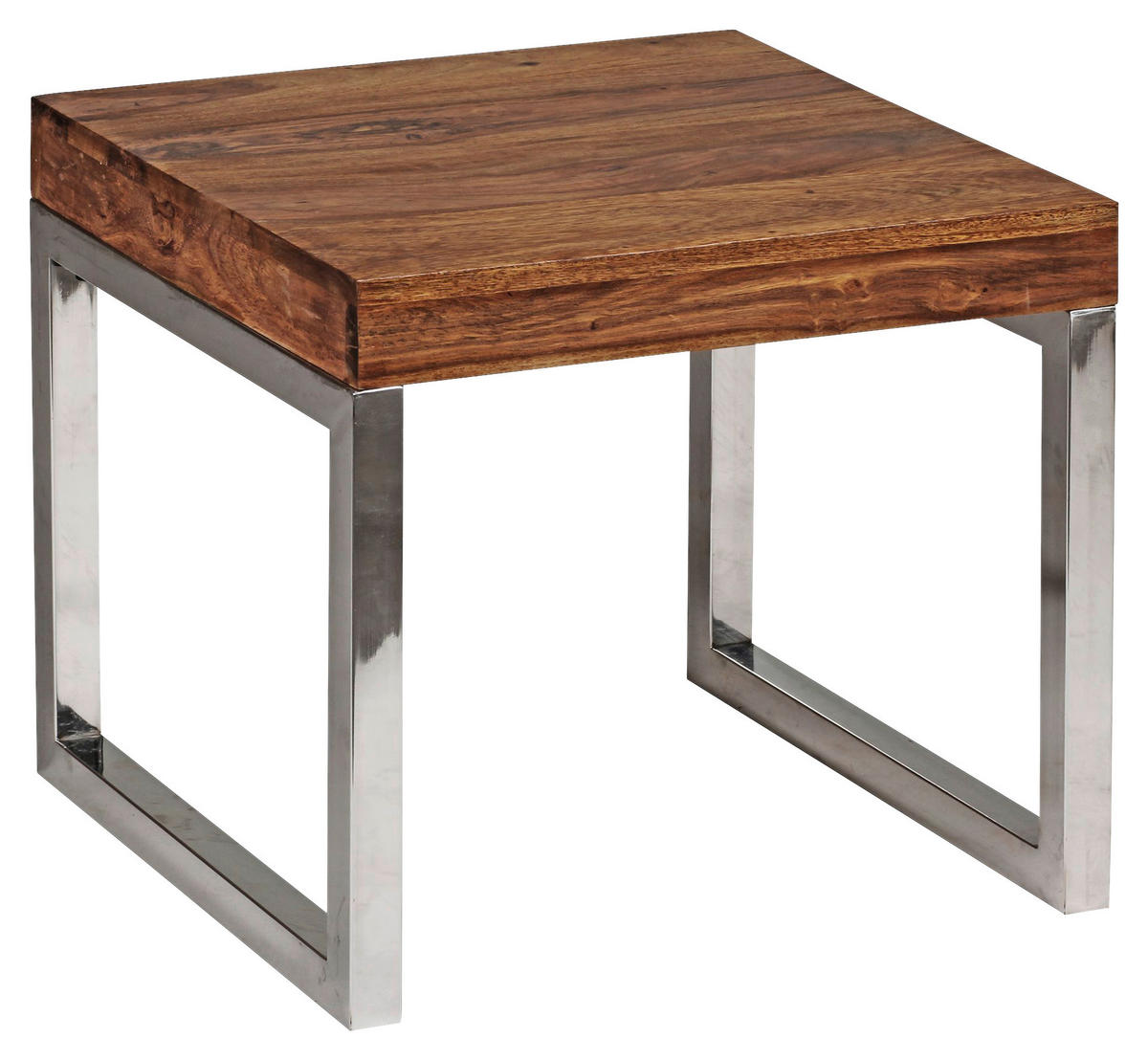 Beistelltisch rosenholz Holz B/H/T: ca. 45x40x45 cm Beistelltisch GUNA - rosenholz (45,00/40,00/45,00cm) - Wohnling