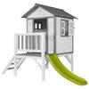 AXI Spielhaus Lodge XL grau B/H/L: ca. 240x189x167 cm Lodge XL - weiß/grün (167,00/240,00/189,00cm) - AXI