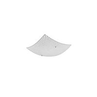 TRIO Deckenleuchte 612200100  Elisa Chrom transparent Metall Glas B/H/L: ca. 30x9x30 cm E27 1 Brennstellen Elisa - Chrom/transparent (30,00/30,00/9,00cm) - Trio