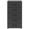 Kommode Multi-Stauraum Typ 14 anthrazit B/H/T: ca. 45x83x40 cm Multi-Stauraum Typ 14 - anthrazit (45,00/83,00/40,00cm)