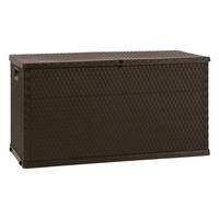 Toomax Aufbewahrungsbox Rattan braun Kunststoff B/H/L: ca. 63x56x120 cm Rattan - braun (120,00/63,00/56,00cm) - Toomax