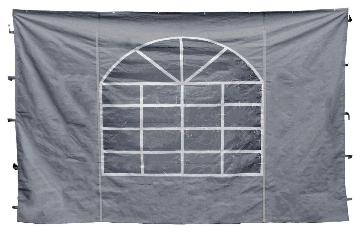 Grasekamp Seitenteile für Pavillon Sahara grau Kunststoff B/H: ca. 300x193 cm Sahara - grau (300,00/193,00cm) - Grasekamp