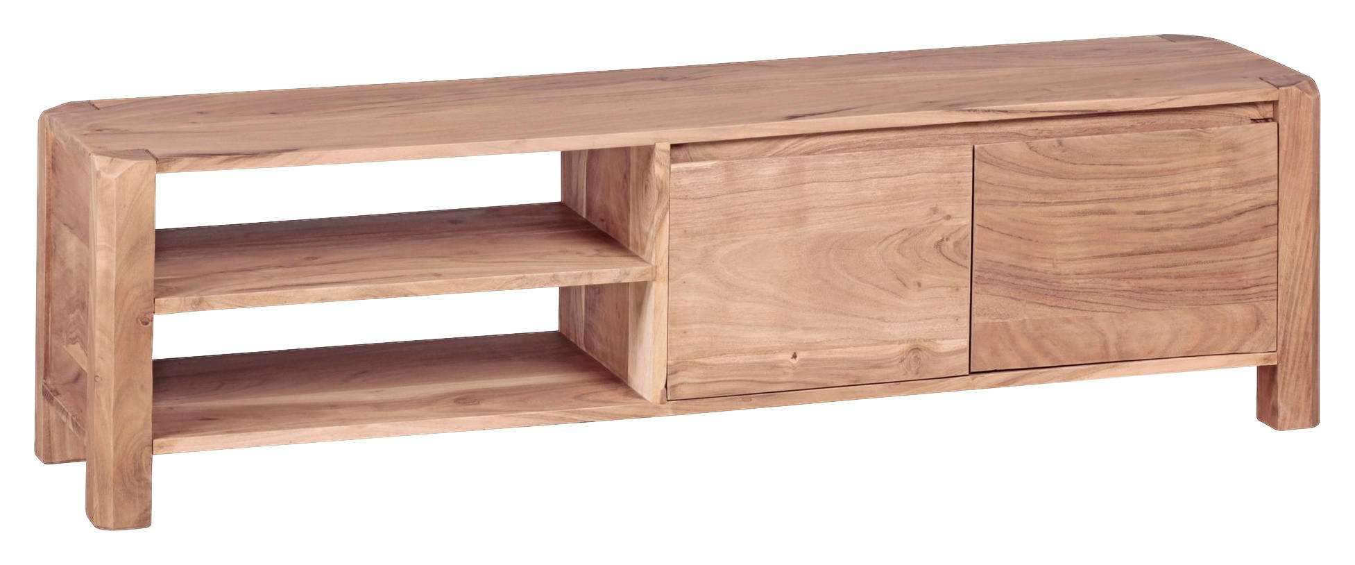 Lowboard natur B/H/T: ca. 140x40x35 cm Lowboard - natur (140,00/40,00/35,00cm) - Wohnling