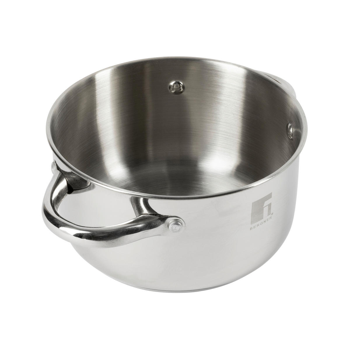 BERGNER Topfset Alea silber Edelstahl 6 tlg. Alea - silber - BERGNER