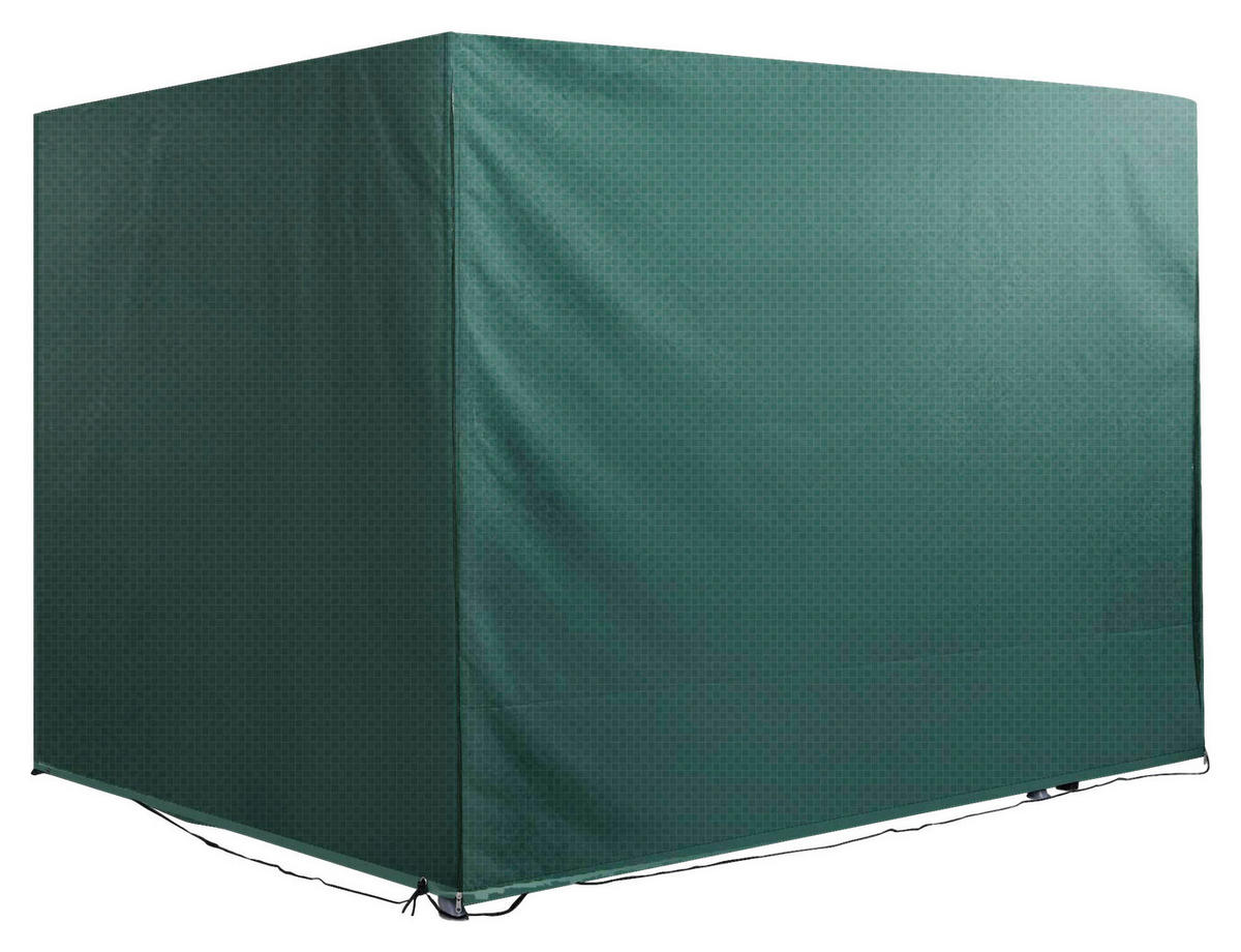 Outsunny Abdeckhaube grün Kunststoff B/H/L: ca. 155x150x215 cm Abdeckhaube_für_Gartenmöbel - grün (215,00/155,00/150,00cm) - Outsunny