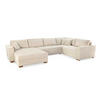 Wohnlandschaft beige Microfaser B/H/T: ca. 379x86x227 cm Brixen_Wohnlandschaft - beige (379,00/86,00/227,00cm)
