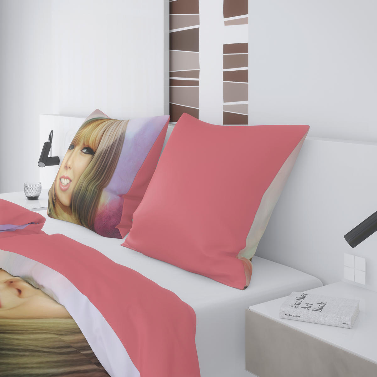 Microfaser Bettwäsche Satin Bettwäsche_Microfaser Taylor Swift2 - multicolor (135,00/200,00cm)