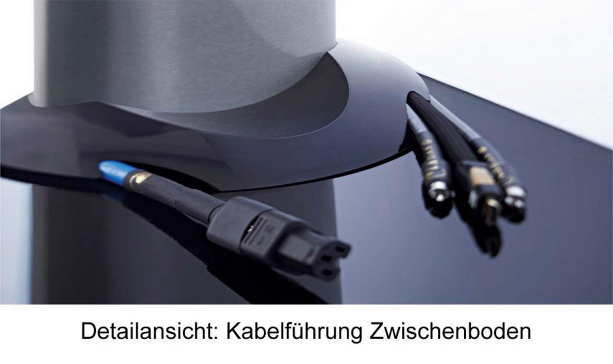 VCM TV-Standfuß TV-Standfuß TV-Standfuß "Tosal Silber" - (60,00/100,00/44,00cm) - VCM