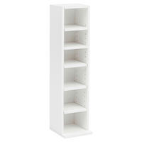 Regal weiß B/H/T: ca. 21x91x25,5 cm Bücherregal - weiß (21,00/91,00/25,50cm) - Wohnling