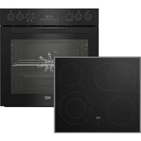 beko Einbauherdset BBUE1732T0B schwarz B/H/T: ca. 59,4x59,5x56,7 cm BBUE1732T0B - schwarz (59,40/59,50/56,70cm) - beko