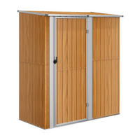 VidaXL Geräteschuppen Geräteschuppen - braun (180,50/209,50cm) - VidaXL