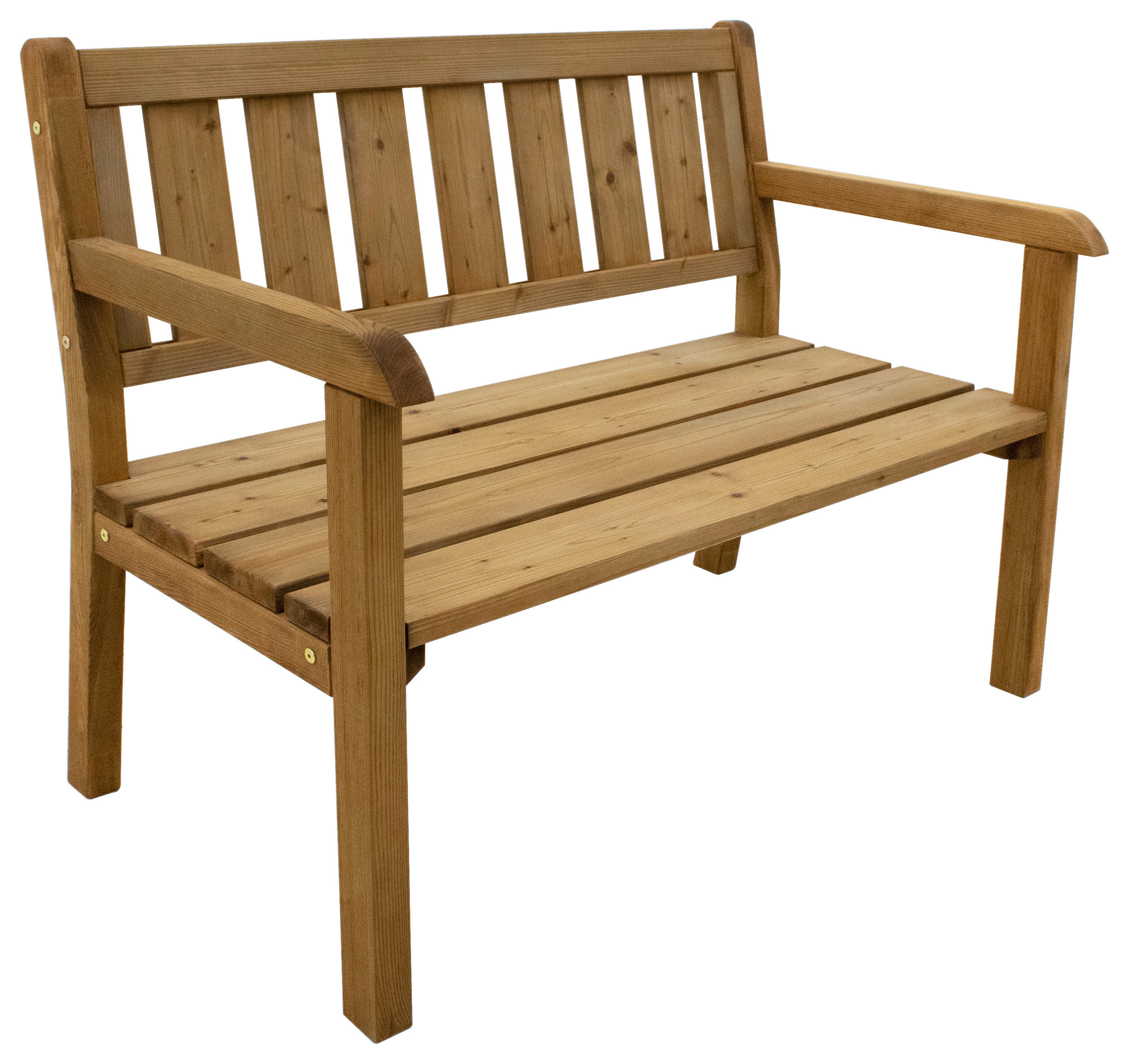 AXI Gartenbank Charlotte braun Holz B/H/T: ca. 110x93x63 cm Charlotte - braun (110,00/93,00/63,00cm) - AXI