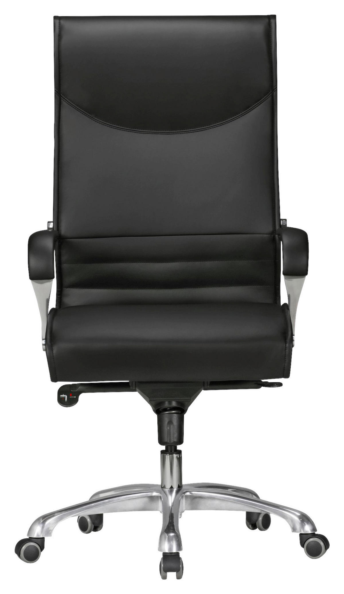 Drehstuhl schwarz Kunstleder Bürostuhl BIGBOSS - schwarz (61,00/126,00/60,00cm) - Amstyle