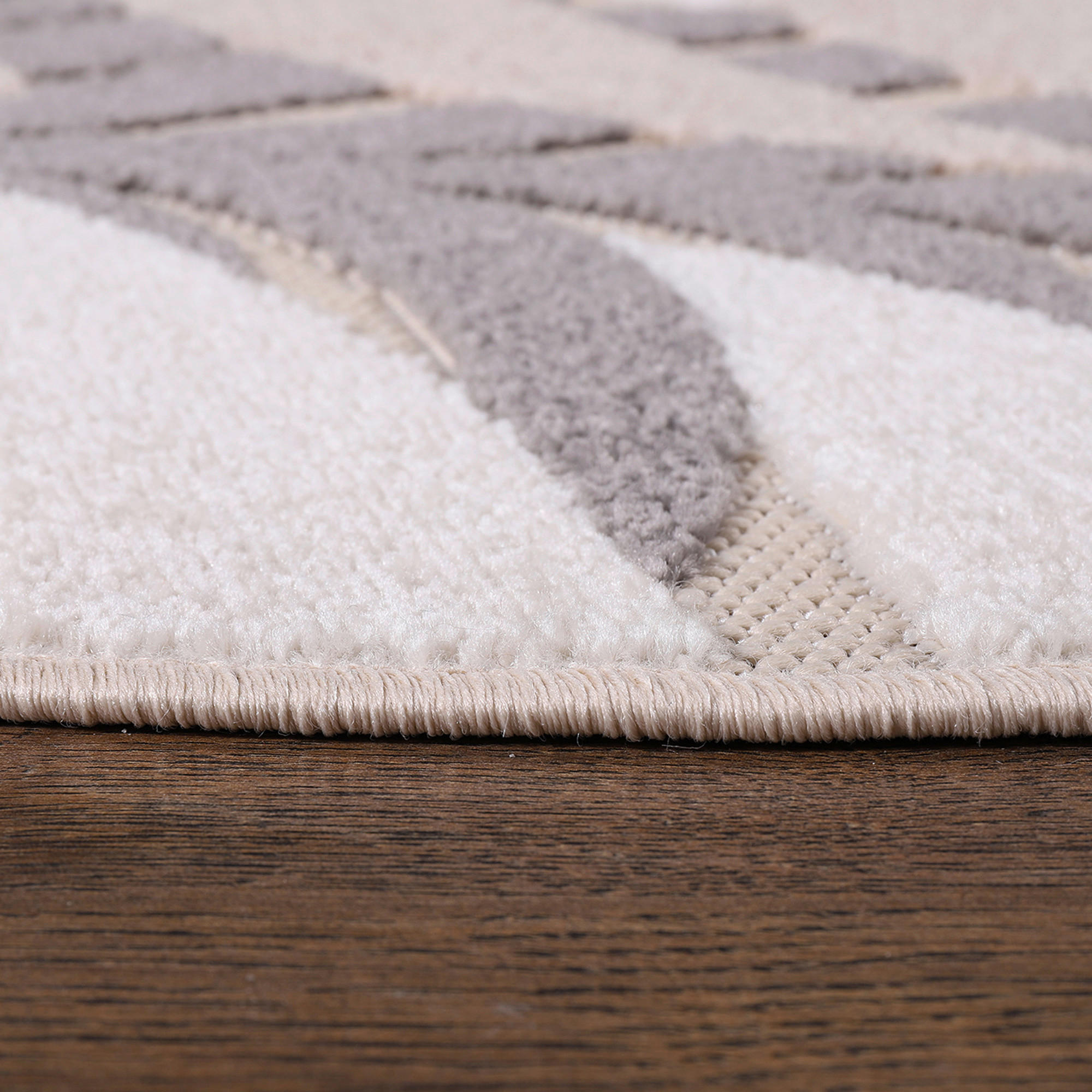 Thumbnail - Sanat Outdoorteppich FLORAL creme B/L: ca. 150x150 cm