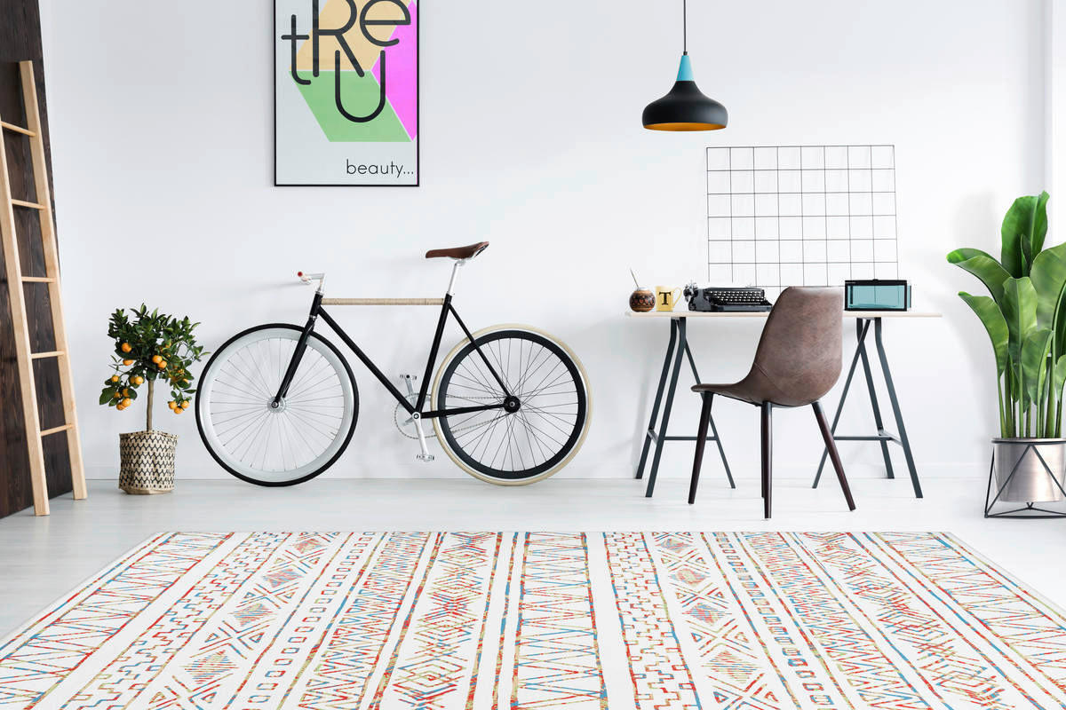 360Living Teppich Galaxy beige B/L: ca. 120x170 cm Galaxy - beige (120,00/170,00cm) - 360Living