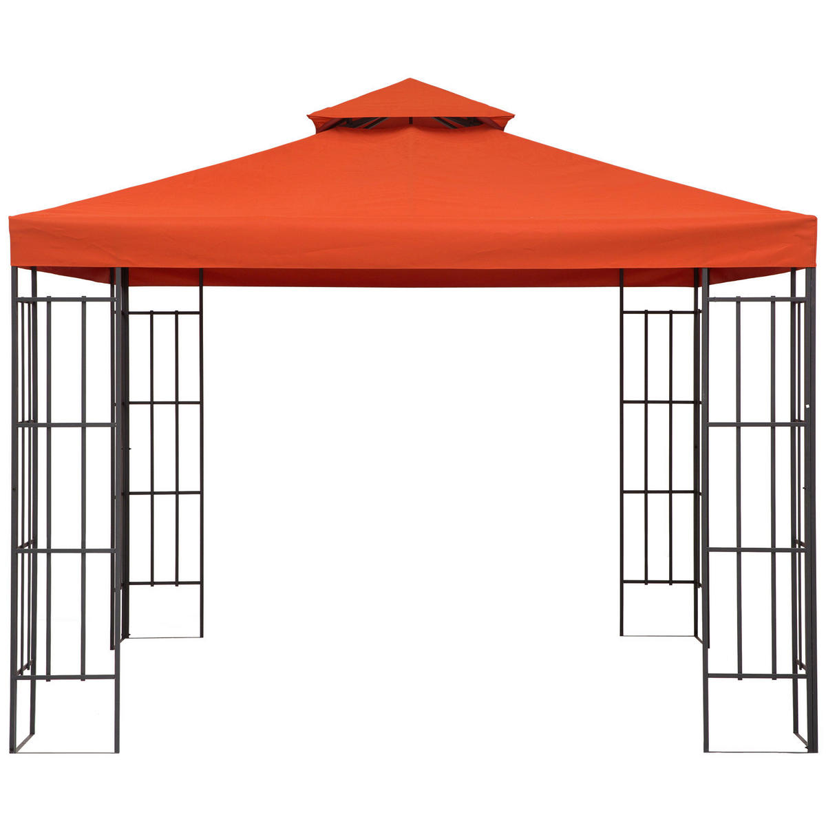 Outsunny Ersatzdach terra Polyester-Mischgewebe B/L: ca. 300x300 cm Ersatzdach - terra (300,00/300,00cm) - Outsunny