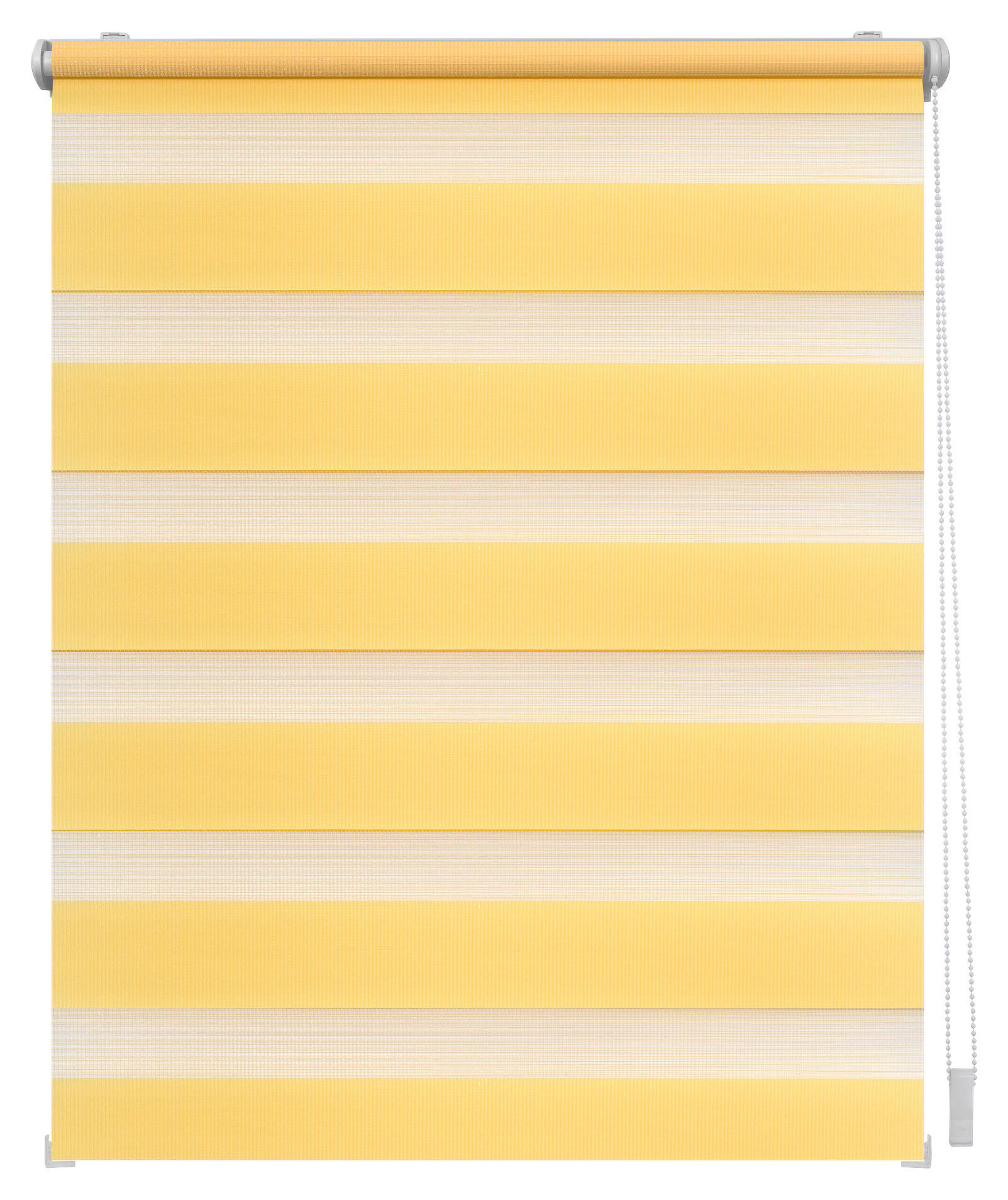 Thumbnail - LICHTBLICK Doppelrollo Duo gelb B/T: ca. 45x150 cm