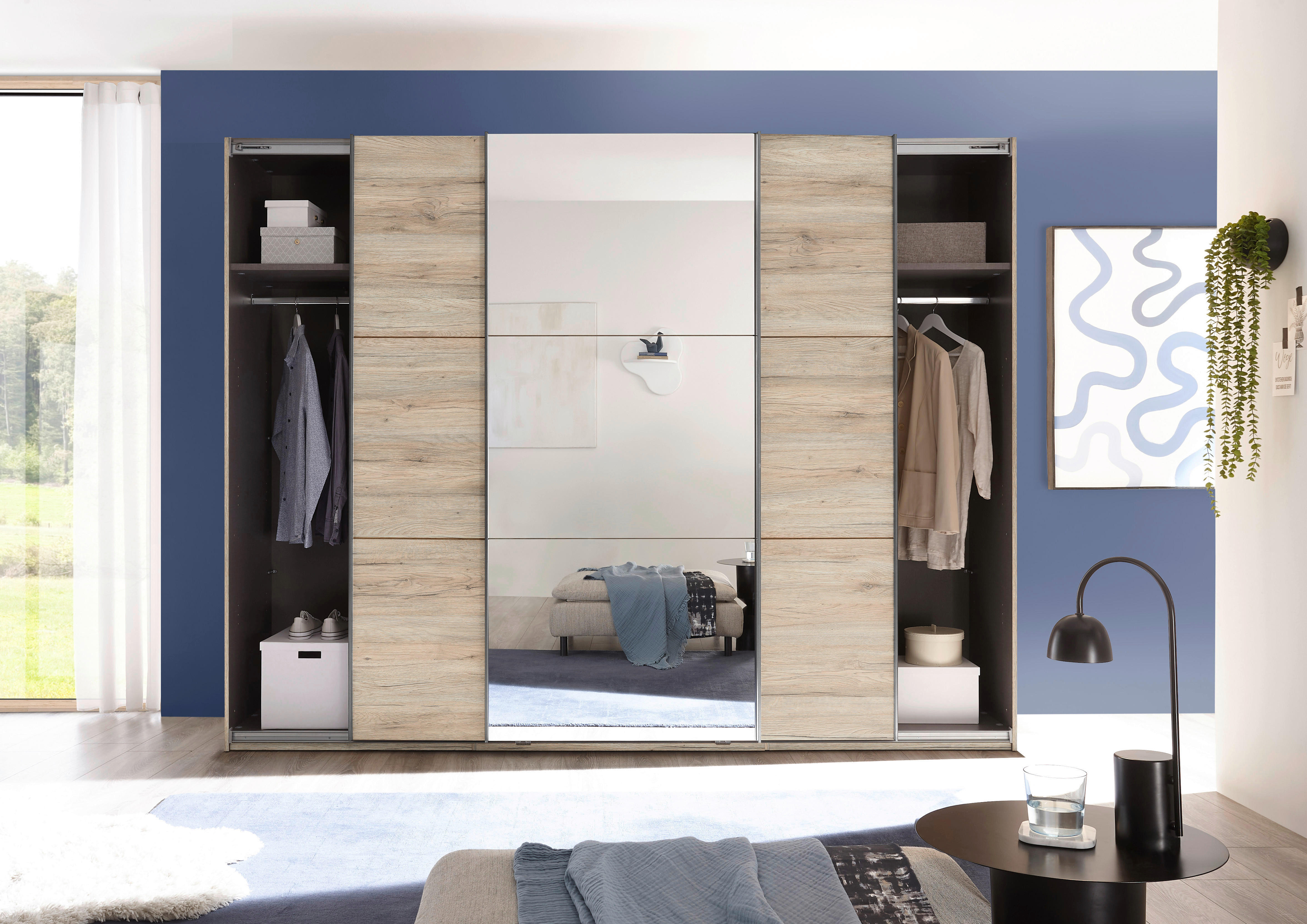 Eiche San-Remo Nachbildung B/H/T: ca. 270x210x60 cm Bravo - Eiche (270,00/210,00/60,00cm)