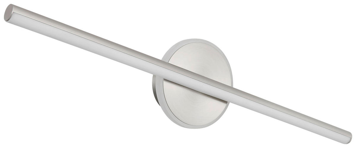 GLOBO Wandleuchte 41924N Pepe nickel Opal Metall Acryl B/H: ca. 60,8x13 cm Pepe - nickel/Opal (60,80/13,00cm) - GLOBO