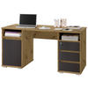 Schreibtisch Primus Eiche Artisan Nachbildung anthrazit B/H/T: ca. 145x74x65 cm Primus - Eiche/anthrazit (145,00/74,00/65,00cm)