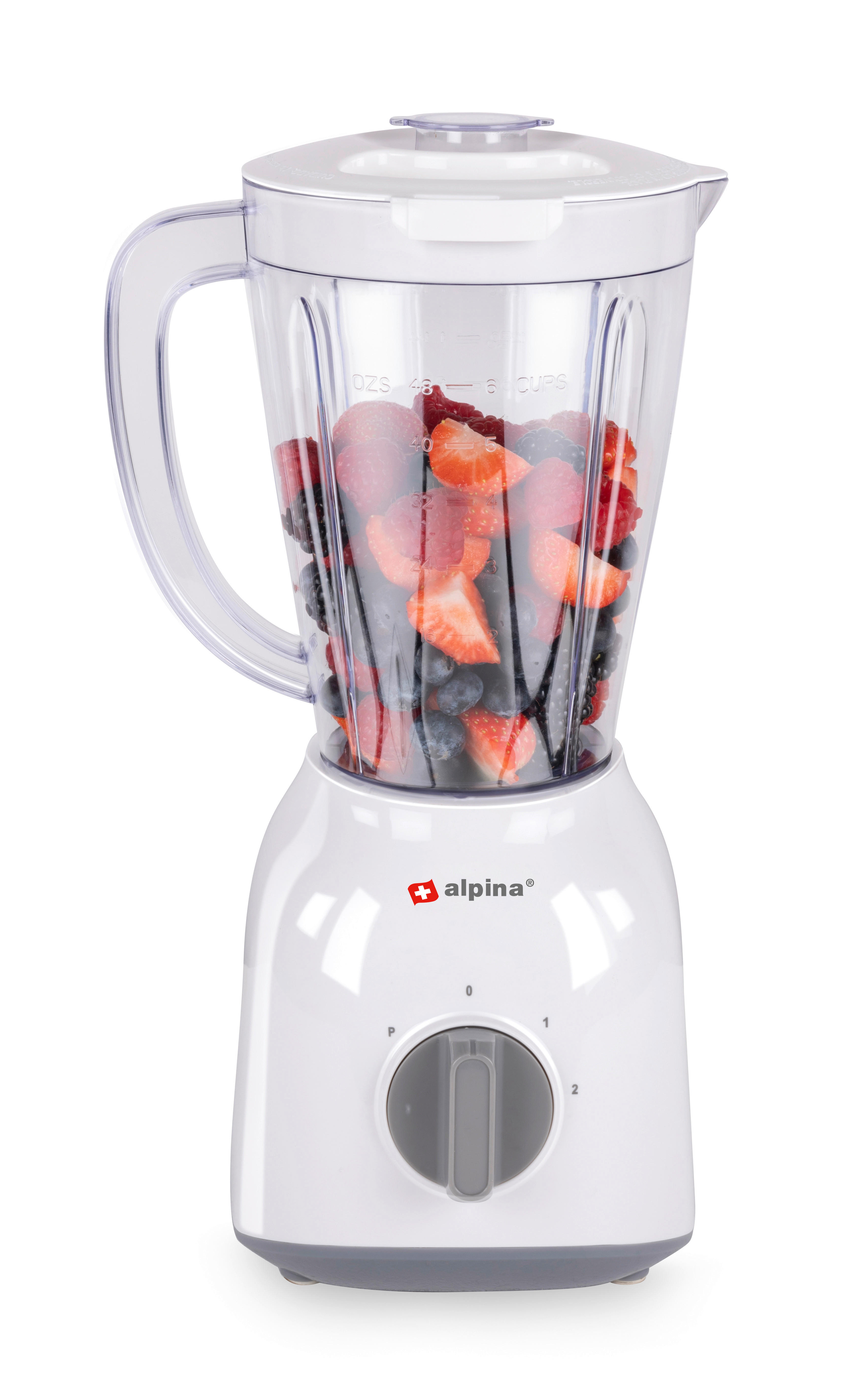 Standmixer weiß B/H/L: ca. 18x38x20 cm Standmixer - weiß (20,00/18,00/38,00cm)