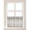 Scheibengardine Havana braun B/L: ca. 140x50 cm Havana - braun/weiß (140,00/50,00cm) - POCOline