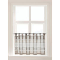 Scheibengardine Havana braun B/L: ca. 140x50 cm Havana - braun/weiß (140,00/50,00cm) - POCOline