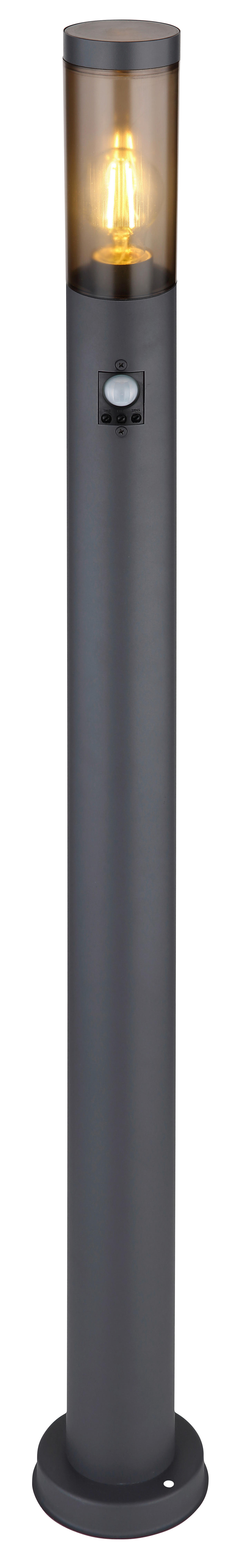 Außenleuchte anthrazit Rauch H/D: ca. 110x12,7 cm BOSTON - Rauch/anthrazit (12,70/110,00cm) - GLOBO