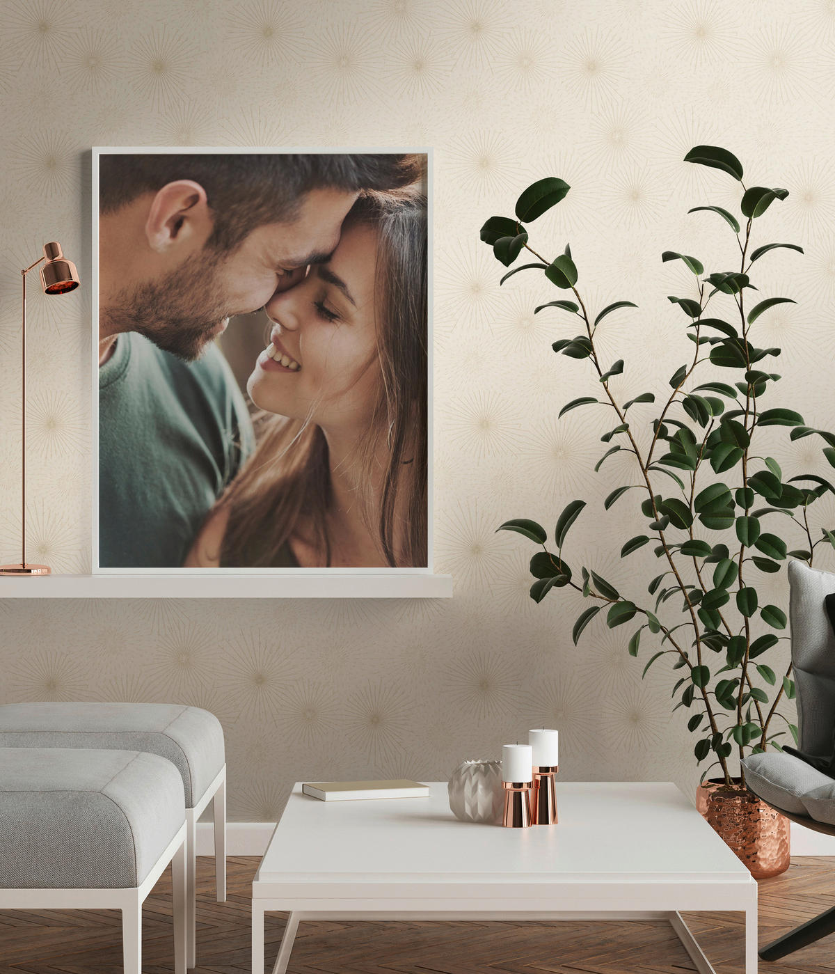 A.S.Création Vliestapete gold creme B/H/D: ca. 53x1005x8,4 cm Vliestapete - gold/creme (8,40/1005,00cm) - A.S.Creation