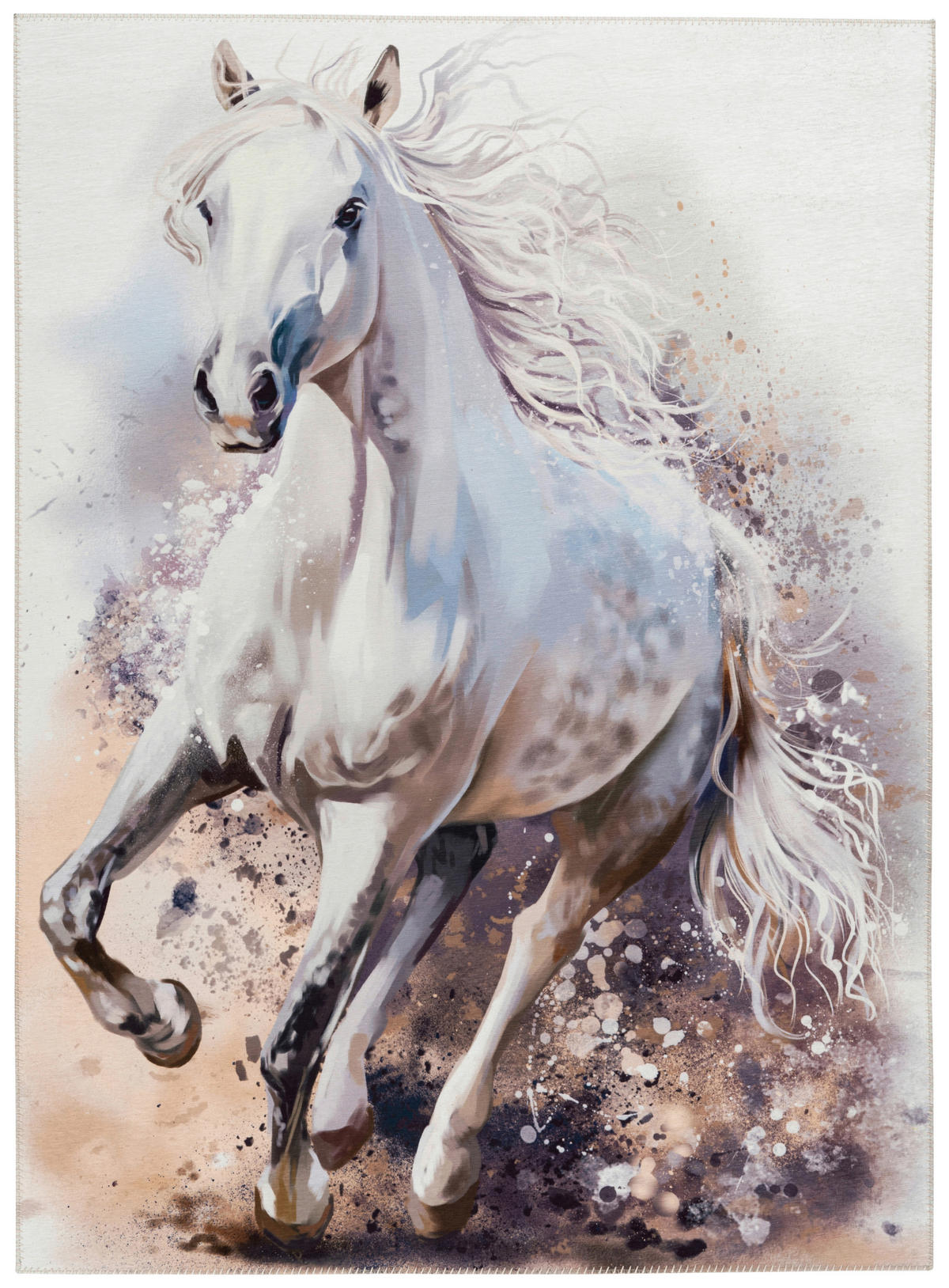 Obsession Teppich My Dream weiß B/L: ca. 160x230 cm My Dream - braun/weiß (160,00/230,00cm) - Obsession