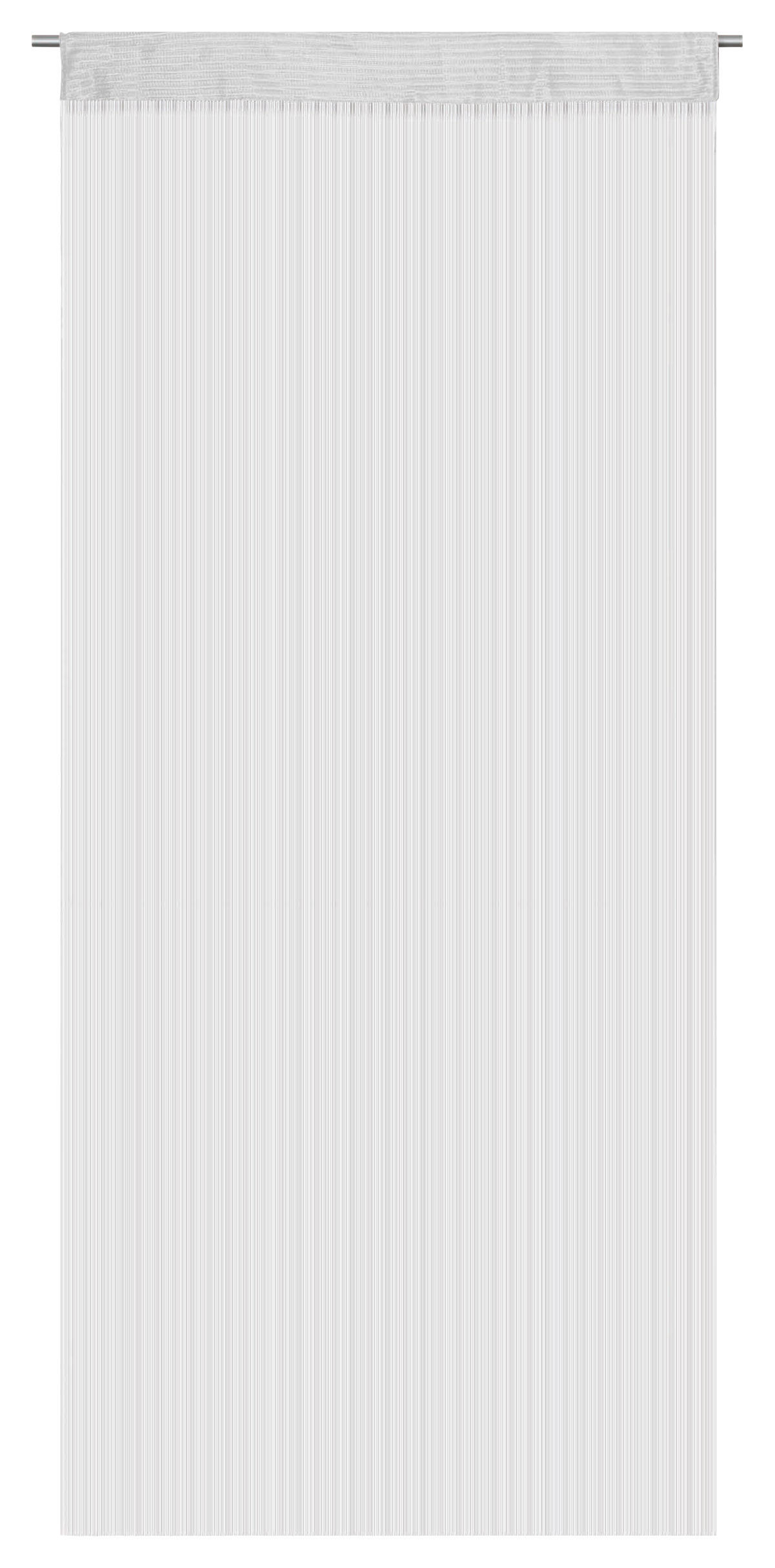 Fadenvorhang String Weiß B/l: Ca. 90x245 Cm String - weiß (90,00/245,00cm)