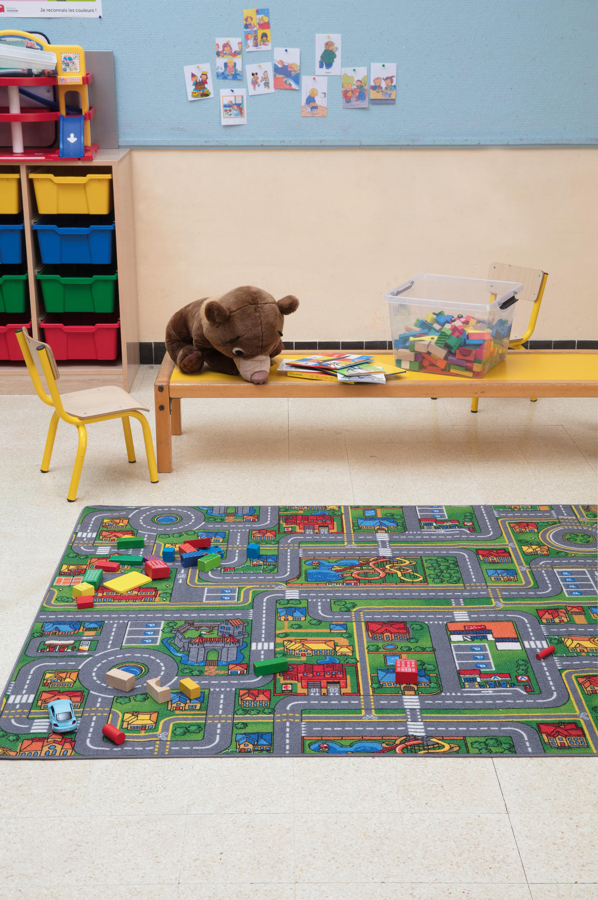 Kinderteppich Playcity Playcity - (95,00/200,00cm)