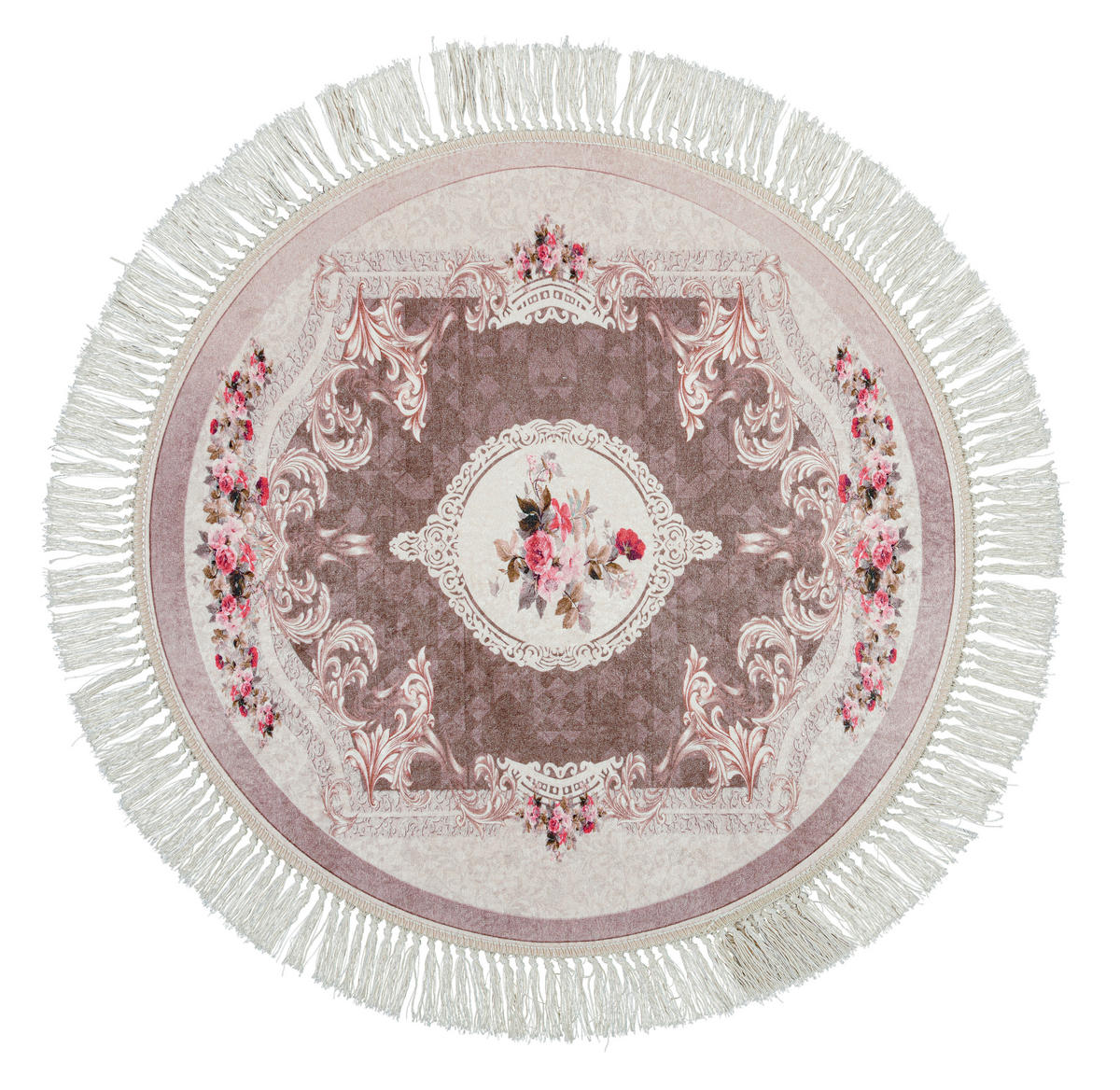 Druckteppich Sunshine beige D: ca. 67 cm Sunshine - beige (67,00cm)