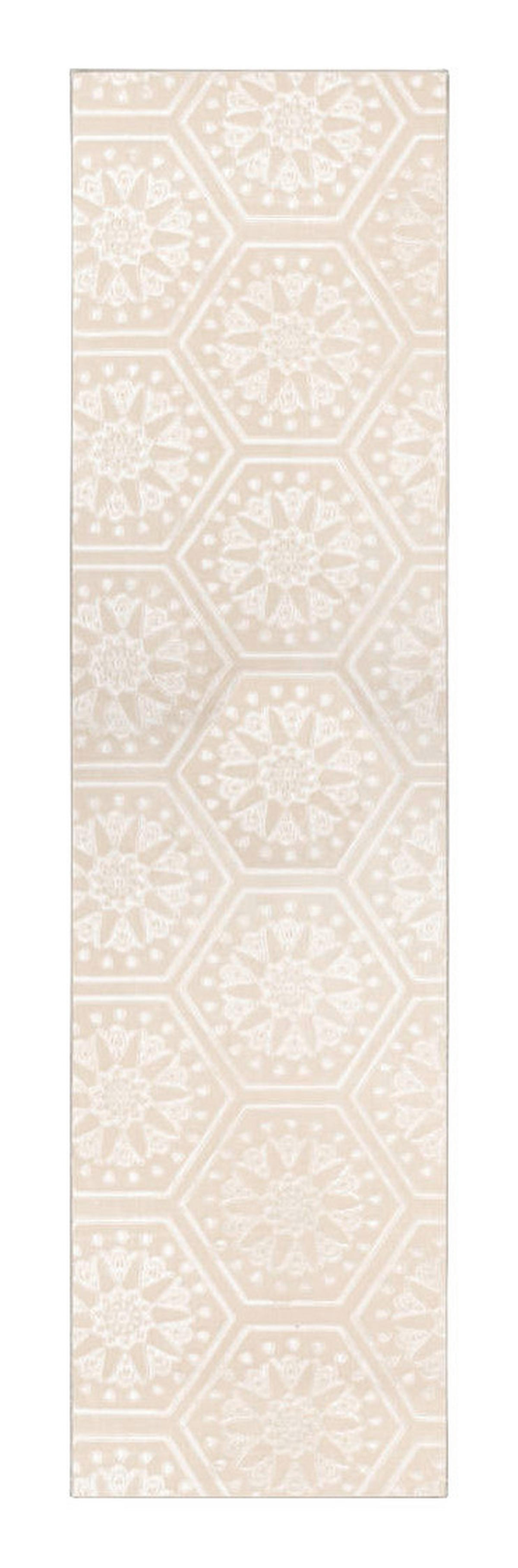 360Living Teppich Monroe creme B/L: ca. 80x300 cm Monroe - creme (80,00/300,00cm) - 360Living