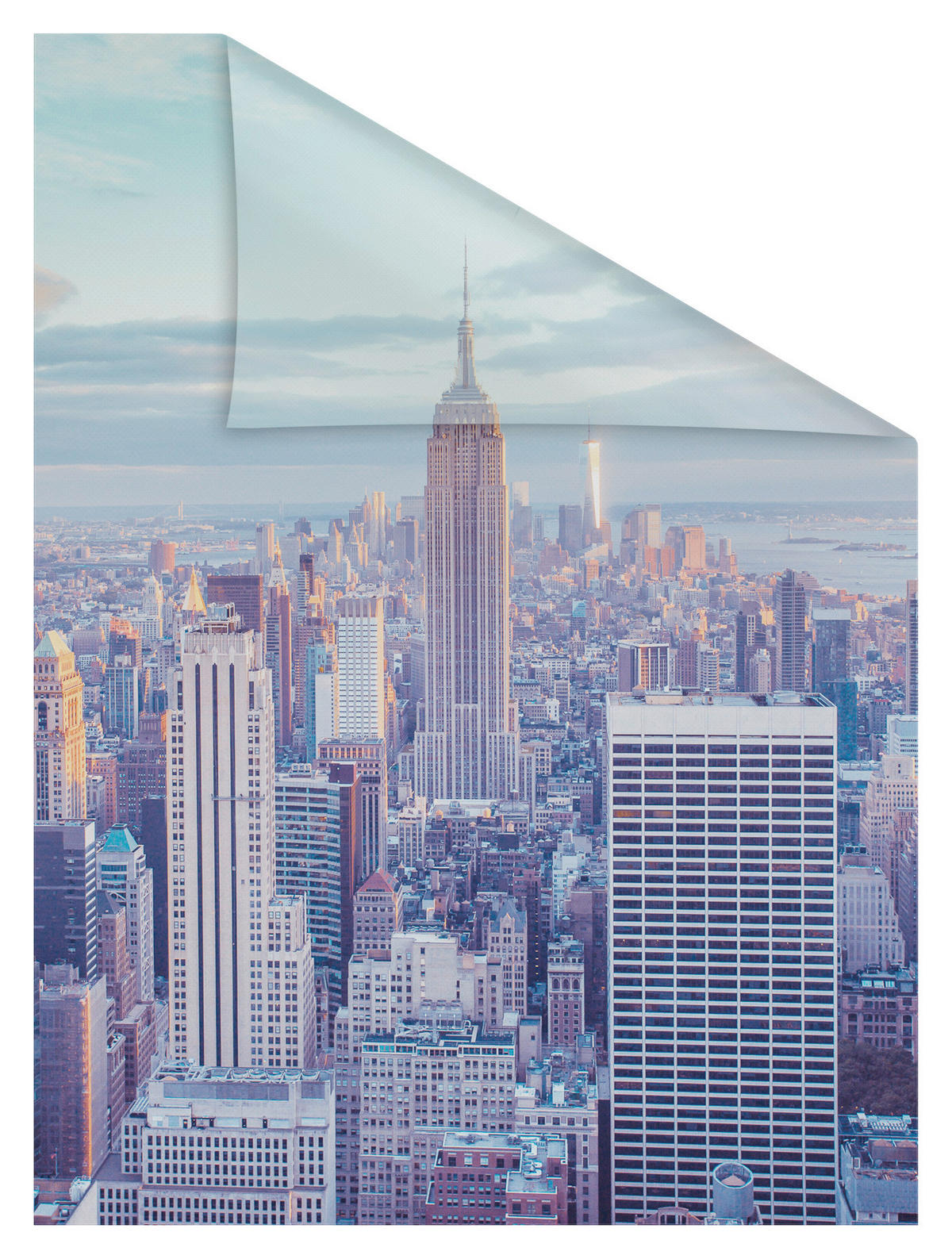 LICHTBLICK Fensterfolie New York New York New York bunt B/L: ca. 100x100 cm New York - bunt (100,00/100,00cm) - LICHTBLICK
