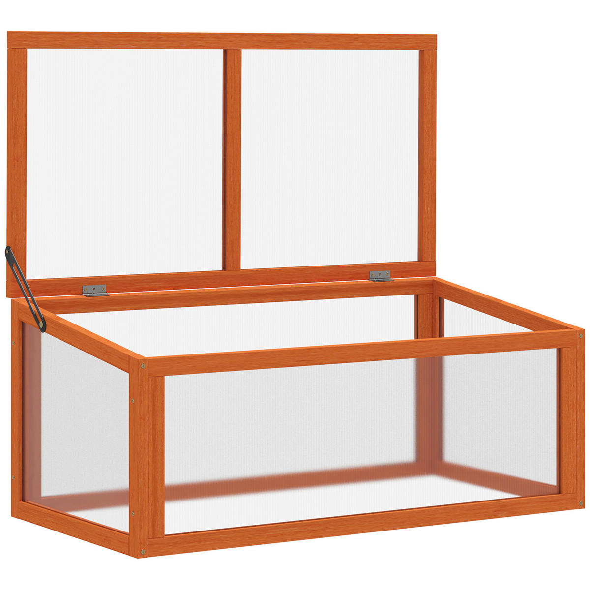 Outsunny Frühbeet B/H/L: ca. 46x40x90 cm Frühbeet - orange (90,00/46,00/40,00cm) - Outsunny