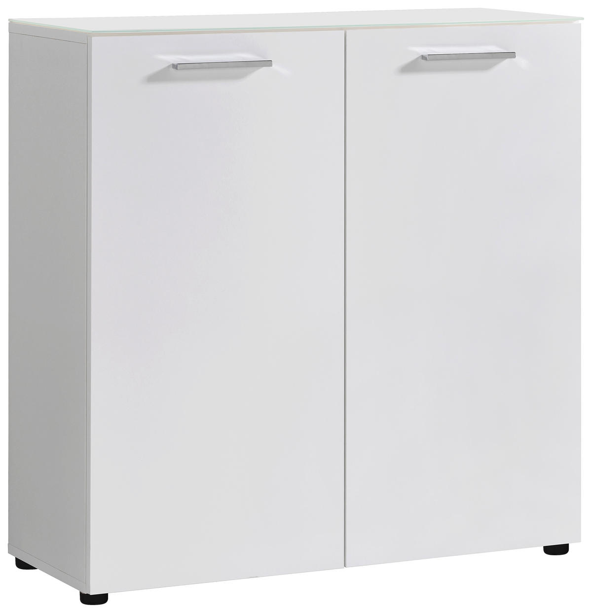 Kommode Rio weiß weiß glänzend B/H/T: ca. 80x83x35 cm Rio - weiß (80,00/83,00/35,00cm)