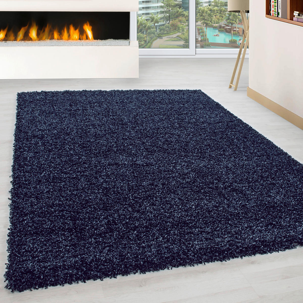 Ayyildiz Teppich LIFE navy B/L: ca. 140x200 cm LIFE - navy (140,00/200,00cm) - Ayyildiz