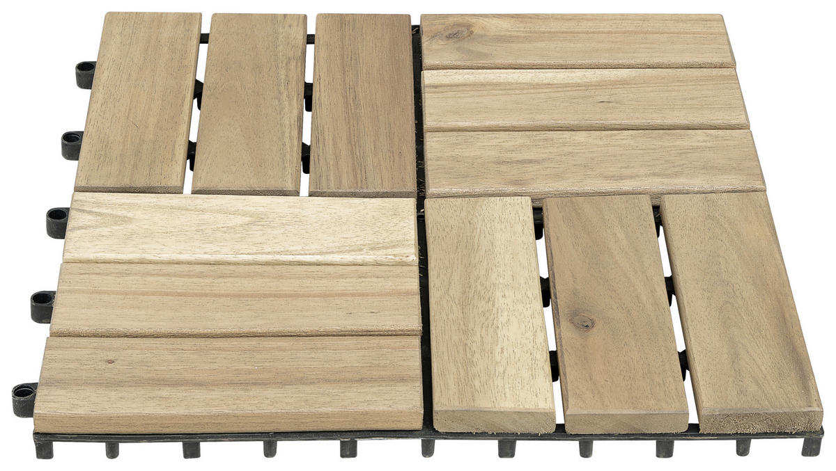 POCOline Terrassenfliese Natur natur B/L: ca. 30x30 cm Natur - natur (30,00/30,00/2,40cm) - POCOline