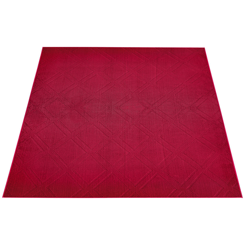 Thumbnail - Fellimitat Monaco rot B/L: ca. 80x150 cm