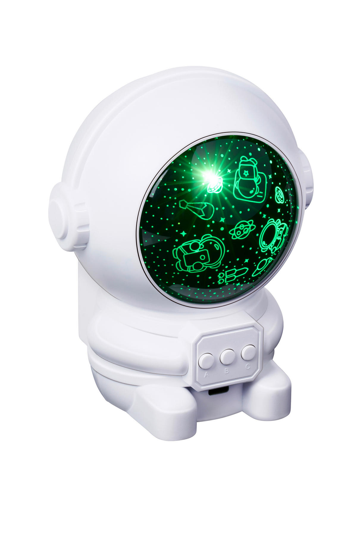 Grundig Sternen-Projektor B/H/L: ca. 9x7x14 cm Sternen-Projektor_Astronaut - (14,00/9,00/7,00cm) - Grundig