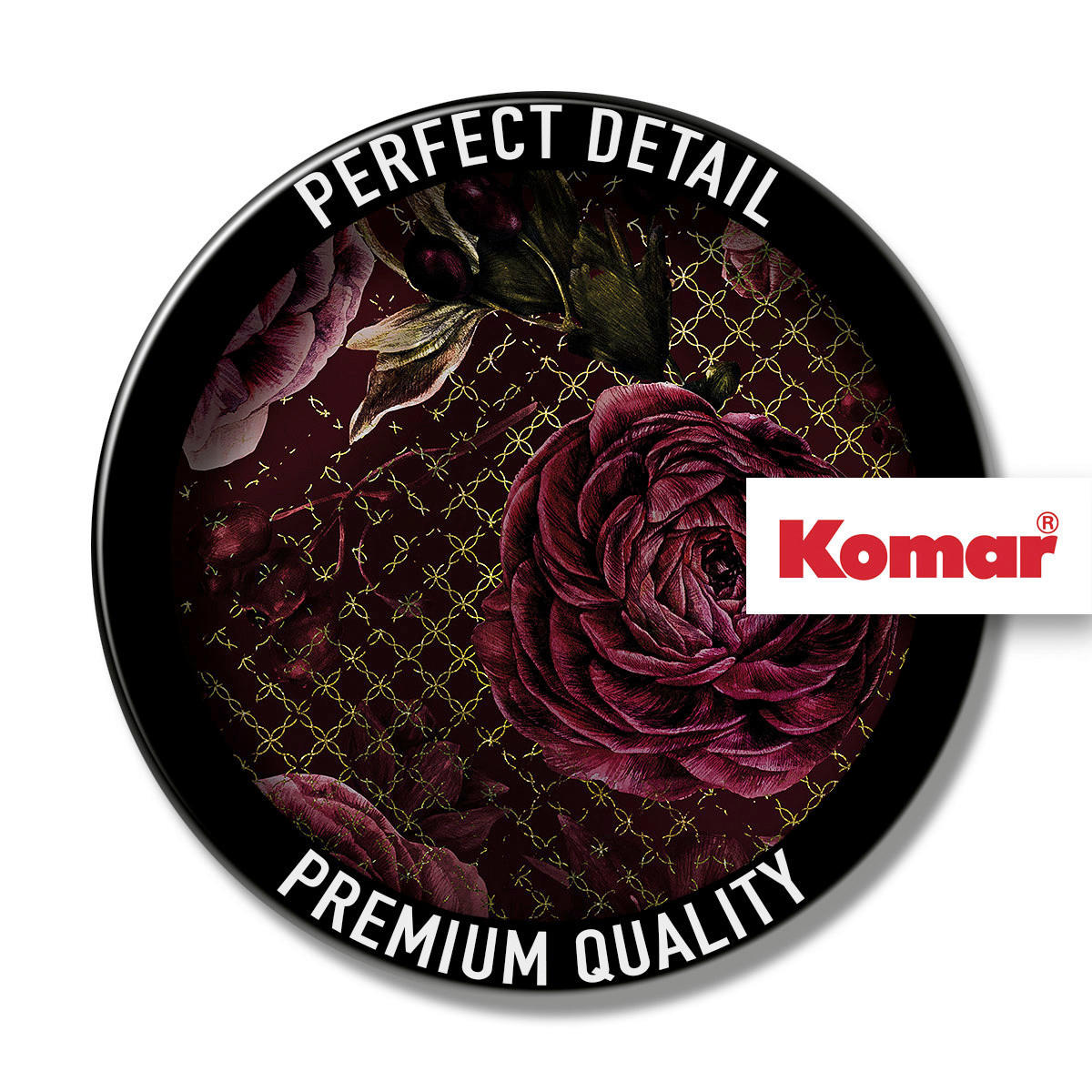 Komar Fototapete Rouge Intense B/L: ca. 350x280 cm Rouge Intense - (350,00/280,00cm) - Komar