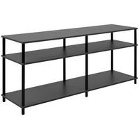 TV-Board Tobi B/H/T: ca. 140x60x40 cm Tobi - schwarz/anthrazit (140,00/60,00/40,00cm)