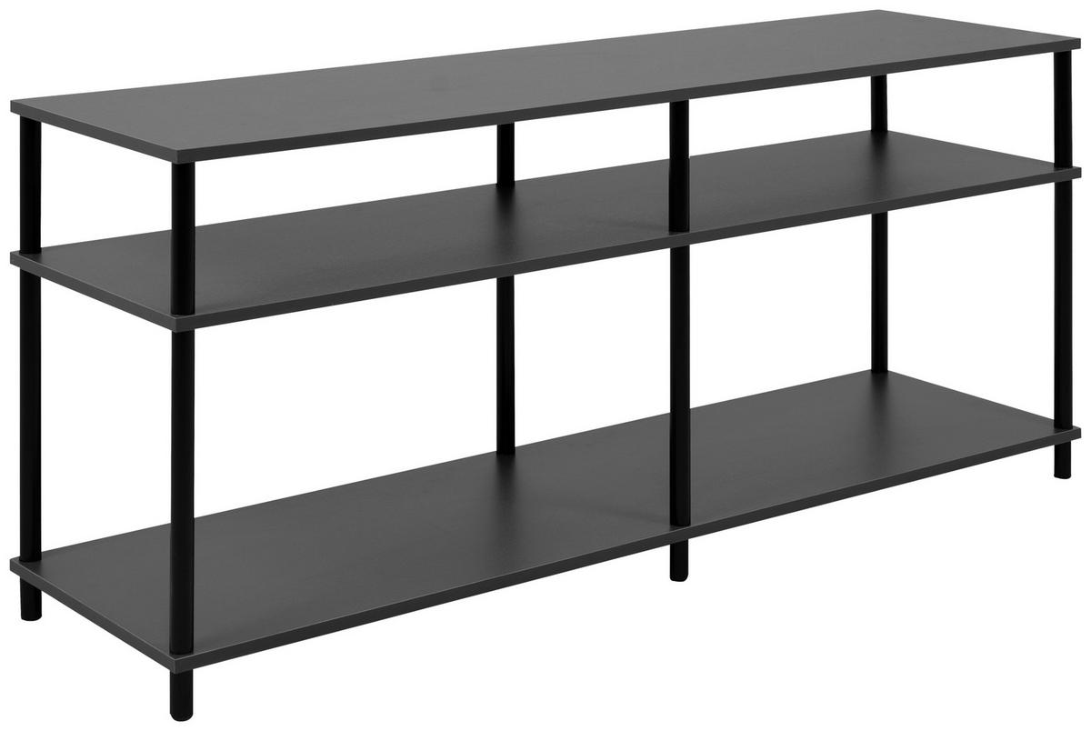 TV-Board Tobi B/H/T: ca. 140x60x40 cm Tobi - schwarz/anthrazit (140,00/60,00/40,00cm)